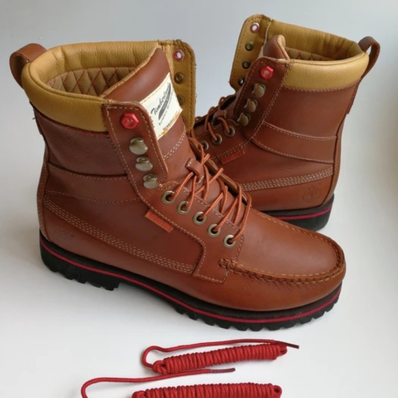 timberland 9 eye moc toe boot